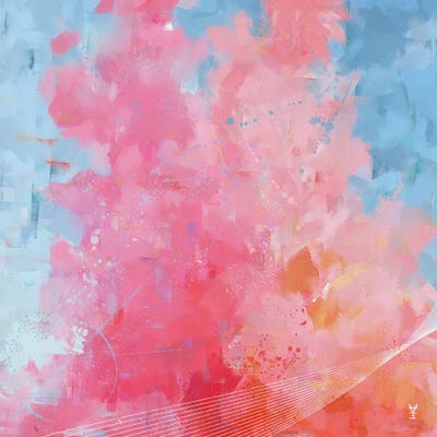 Abstract Waves II by Van Credi canvas print