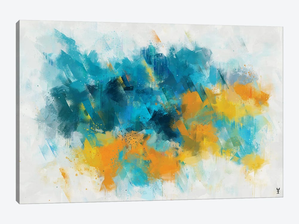 Abstract Cloud by Van Credi 1-piece Canvas Art Print