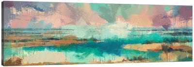 Ephemeral Shores Canvas Art Print - Rocky Beach Art
