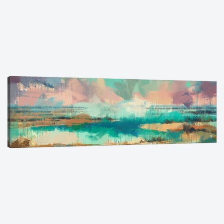 Ephemeral Shores Canvas Print #VCR85} by Van Credi Canvas Artwork