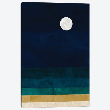 Abstract Seascape Canvas Print #VCR8} by Van Credi Canvas Art