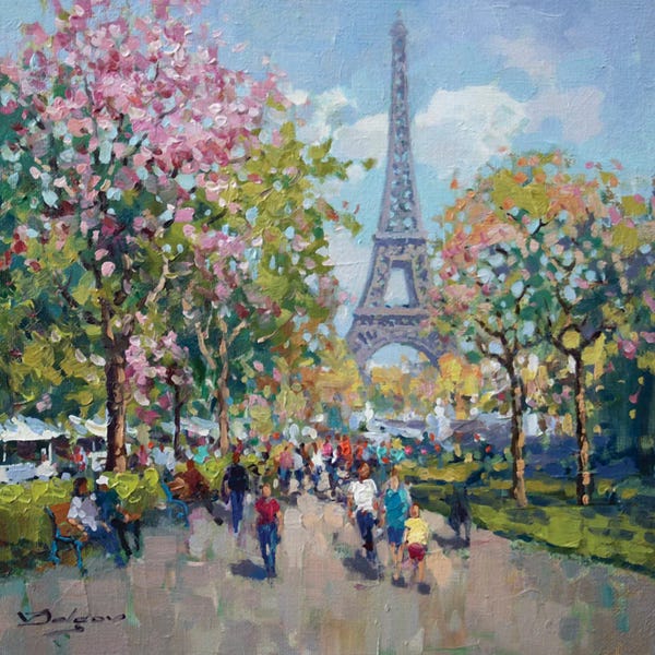 Vadim Dolgov: Spring In Paris by Vadim Dolgov