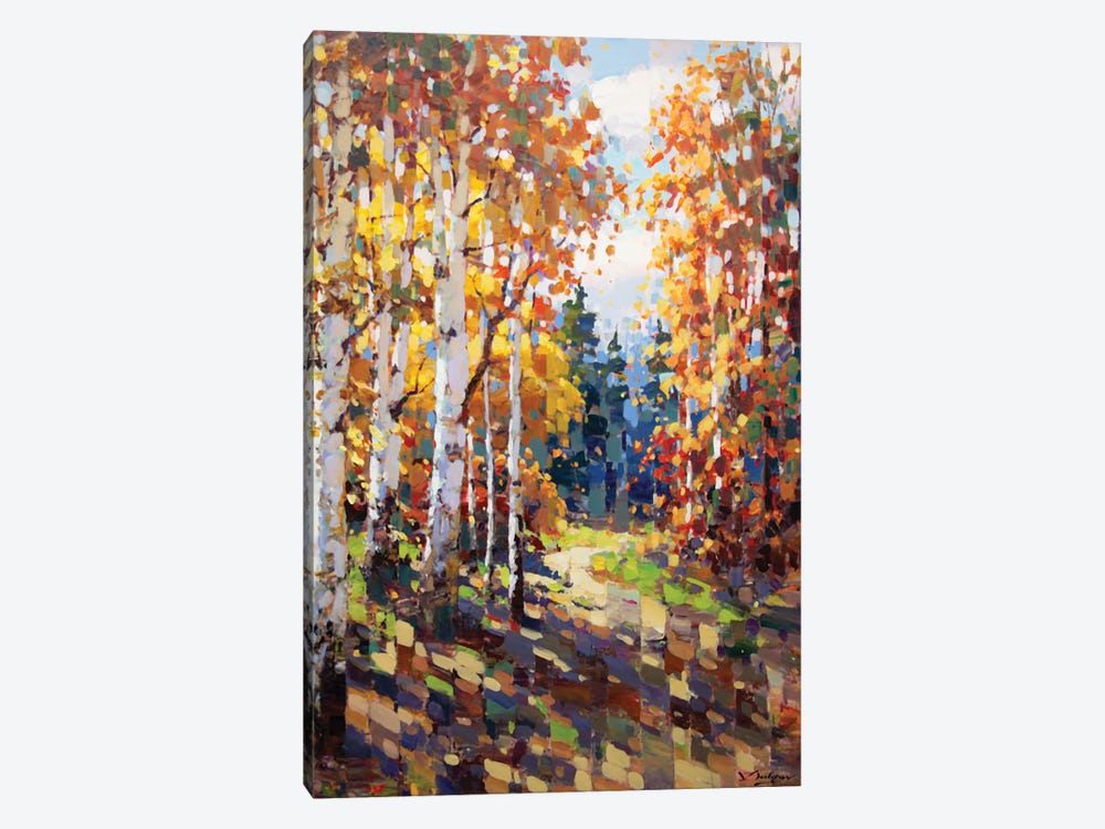 Autumn Trail by Vadim Dolgov 1-piece Canvas Art