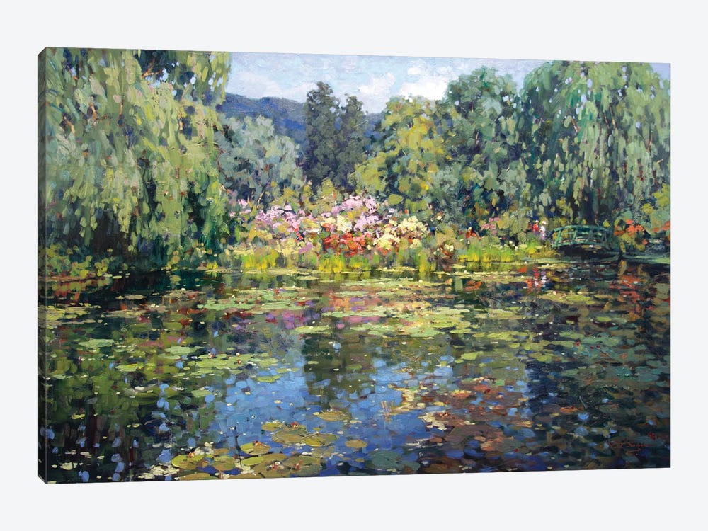 Pond Of Tranquility by Vadim Dolgov 1-piece Canvas Wall Art