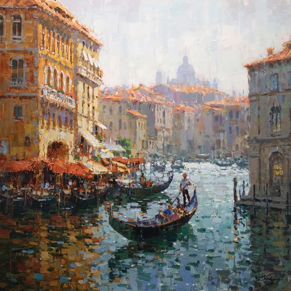 Vadim Dolgov: Gondola Ride by Vadim Dolgov