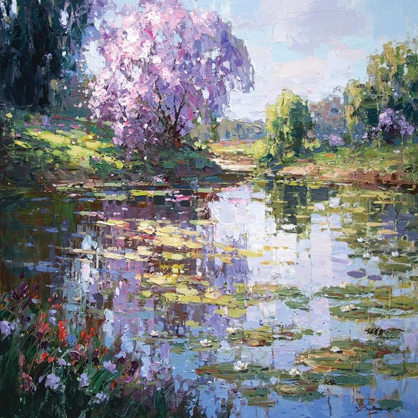 Vadim Dolgov: Blooming Tree by Vadim Dolgov