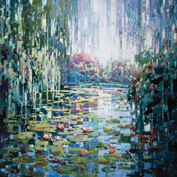 Willow Trees: A Glimpse Of Serenity by Vadim Dolgov