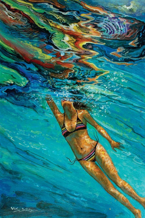 Girl Swimming XVII