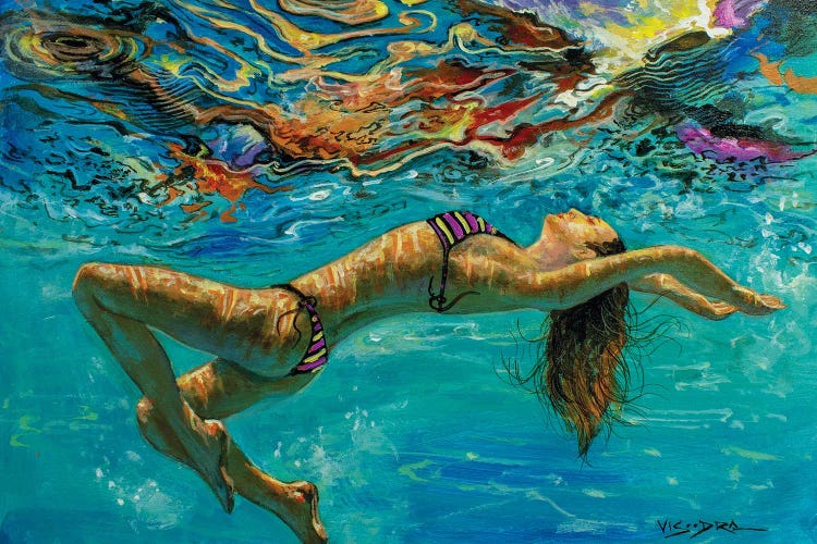 Girl Swimming XXVII