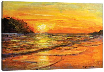 Beach I Canvas Art Print