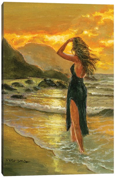 Beach Air I Canvas Art Print