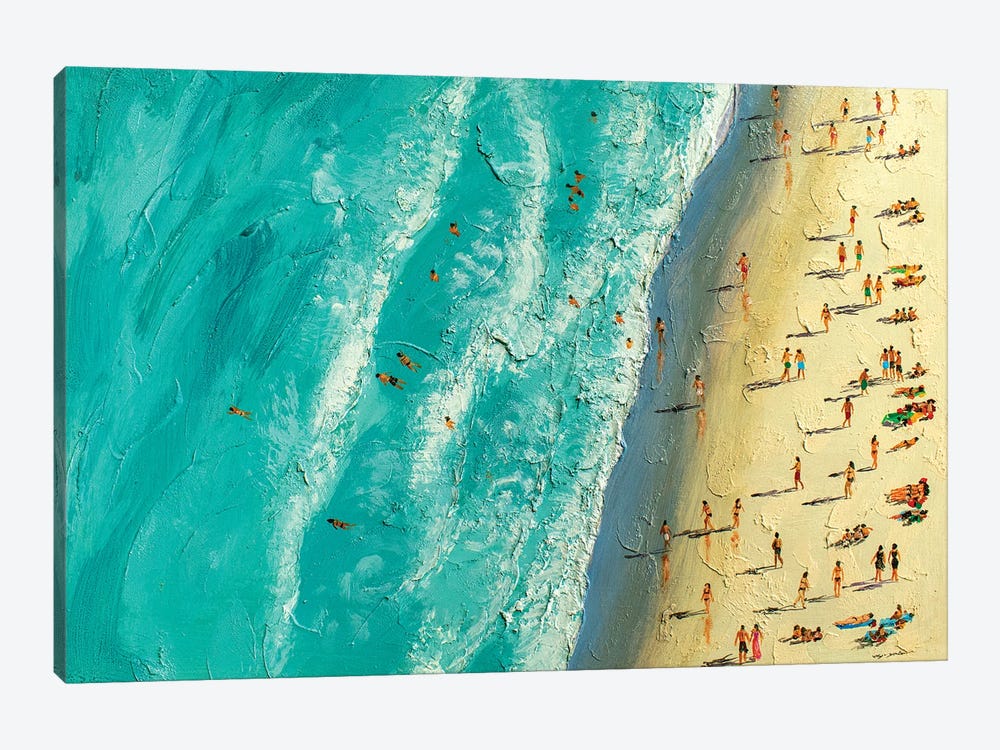 Beach Sunlight by Vishalandra Dakur 1-piece Canvas Wall Art