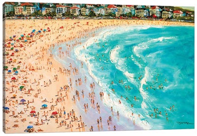 Beach Abstract Canvas Art Print