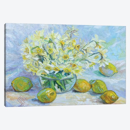 Narcissuses Canvas Print #VDY10} by Lilit Vardanyan Canvas Wall Art