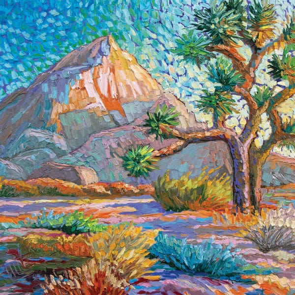Artists Like Van Gogh: Sunny Desert by Lilit Vardanyan