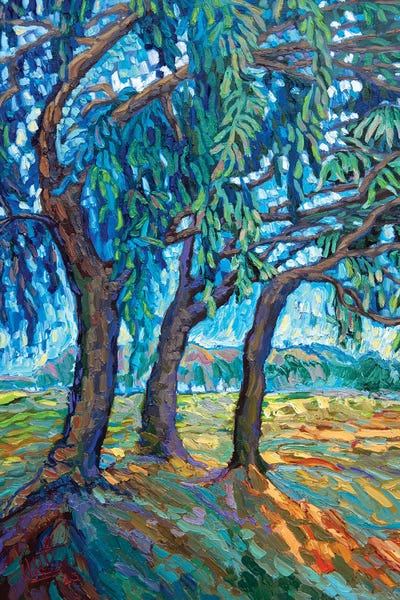 Artists Like Van Gogh: Three Trees by Lilit Vardanyan