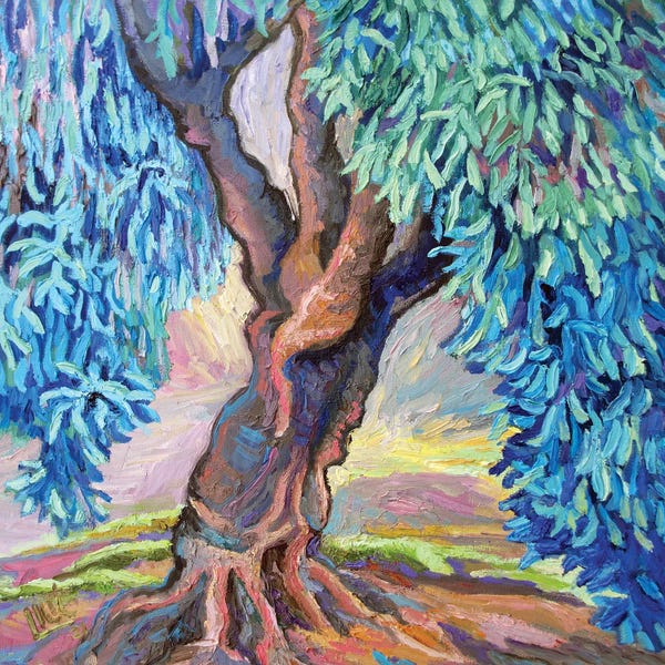 Artists Like Van Gogh: Willow Tree by Lilit Vardanyan