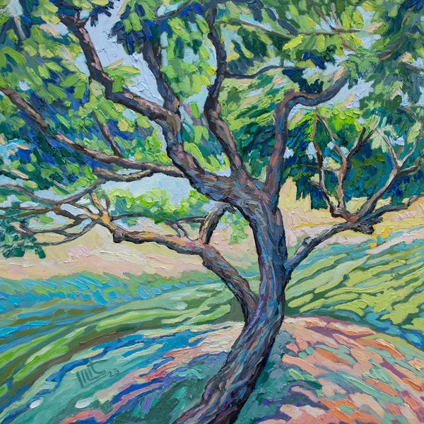 Artists Like Van Gogh: An Apricot Tree by Lilit Vardanyan