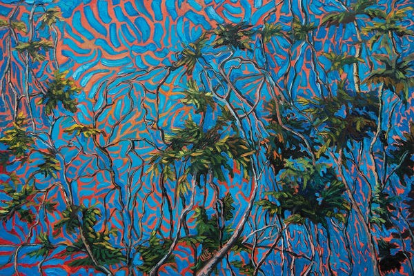 Artists Like Van Gogh: Acaciaaftersunset by Lilit Vardanyan