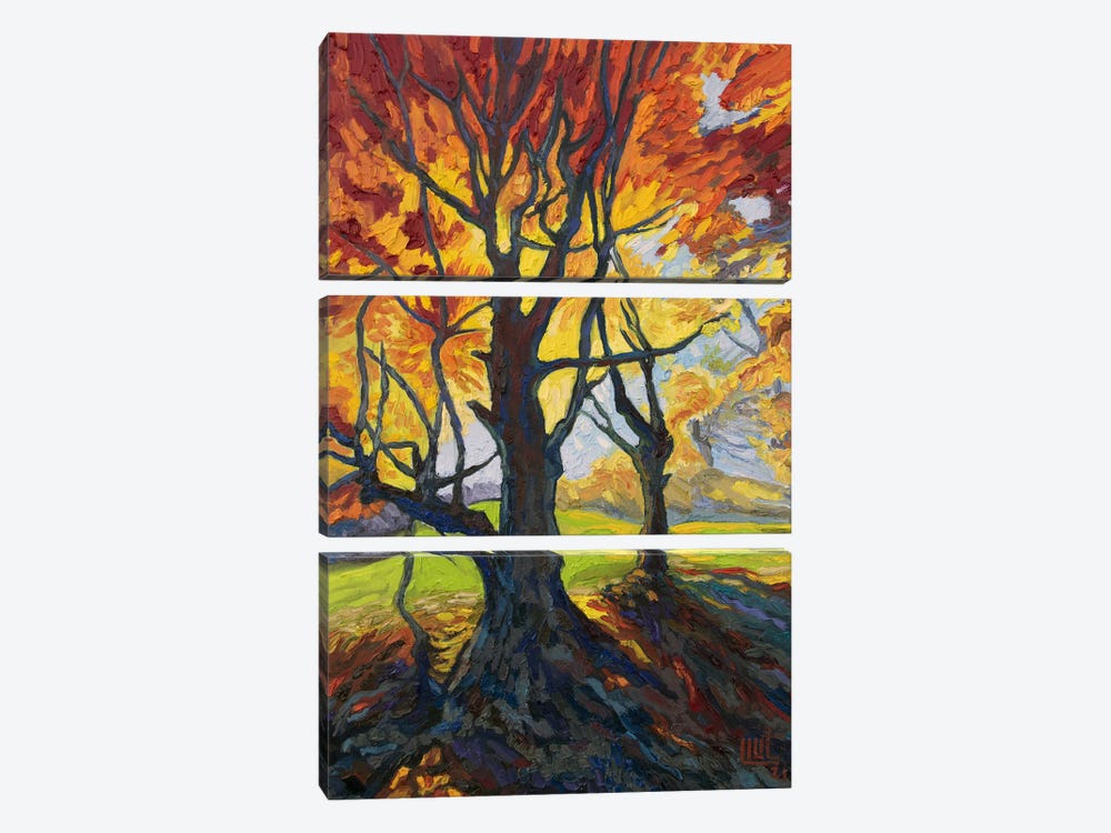 Autumn by Lilit Vardanyan 3-piece Canvas Art Print