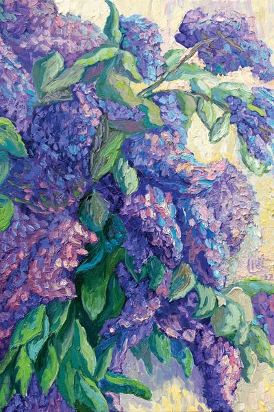 Artists Like Van Gogh: Lilacs by Lilit Vardanyan