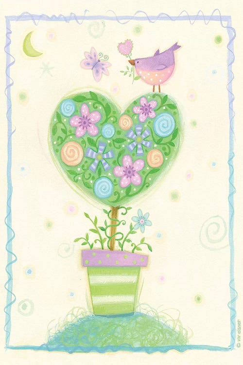 Heart Tree by Viv Eisner wall art