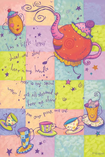 Song Lyrics: Rhyme I Teapot by Viv Eisner