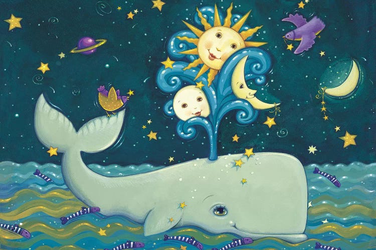 Sunny Whale by Viv Eisner wall art