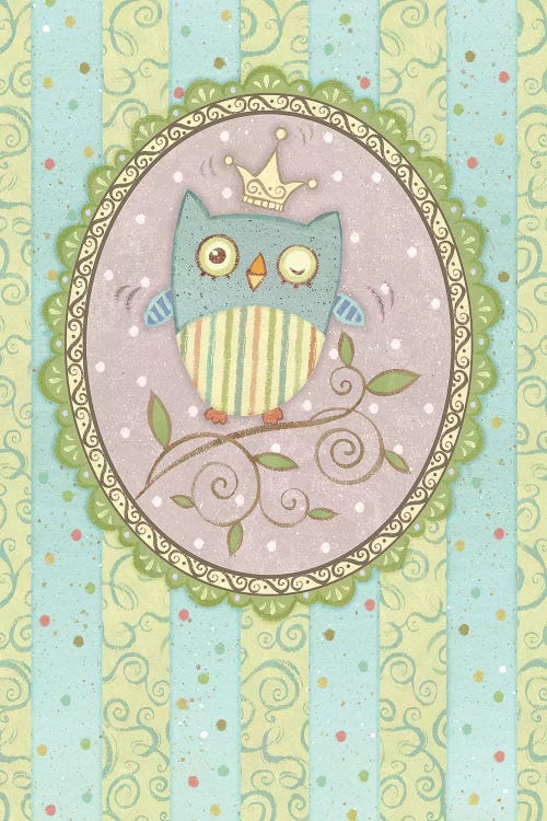 Winking Owl by Viv Eisner wall art