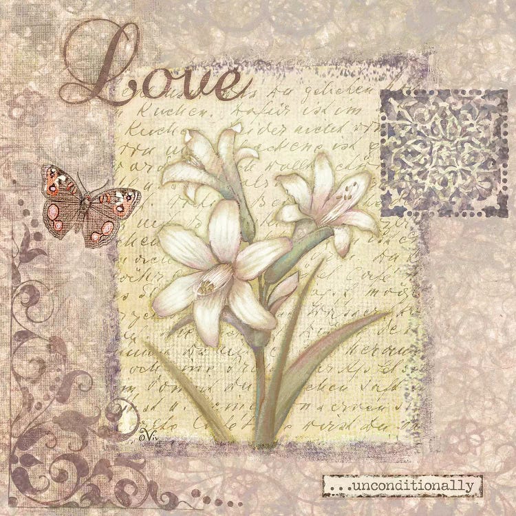 Word I Love by Viv Eisner wall art