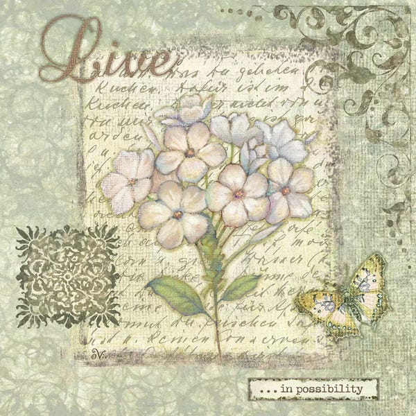 Butterflies and Flowers: Word IV Live by Viv Eisner