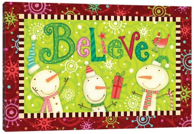 Bright Believe Collection A  Canvas Art Print