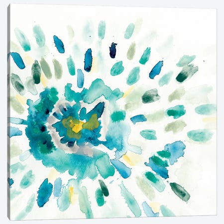 Starburst Floral I Canvas Print #VES171} by June Erica Vess Canvas Artwork