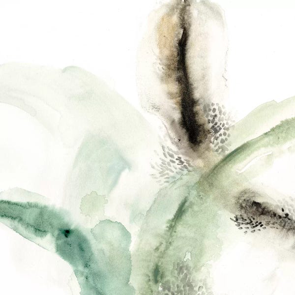 Abstract Watercolors: Wave Form III by June Erica Vess
