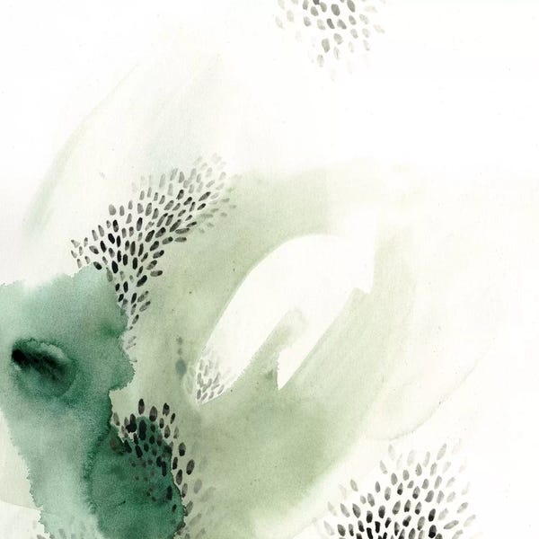 Abstract Watercolors: Wave Form VI by June Erica Vess