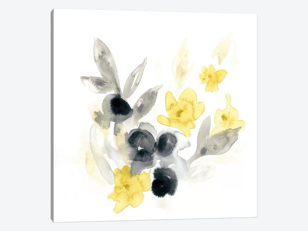 Citron Bouquet II by June Erica Vess 1-piece Canvas Wall Art