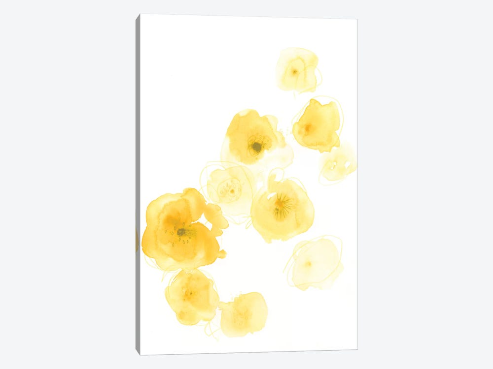Falling Blossoms IV 1-piece Canvas Print