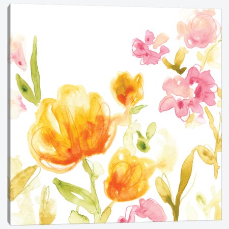 Floral Song I Canvas Print #VES78} by June Erica Vess Canvas Art Print