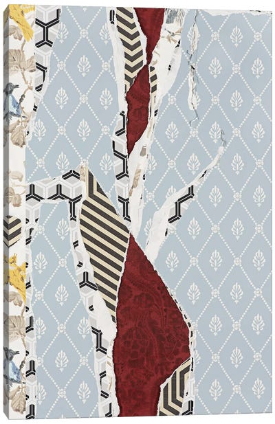Tear XIII Canvas Art Print - Damask Patterns