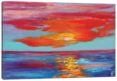 Sunset Canvas Art Print - Viktoriya Filipchenko