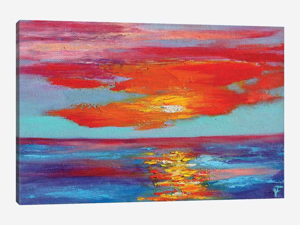 Sunset by Viktoriya Filipchenko 1-piece Canvas Art Print