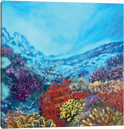 Coral Canvas Art Print