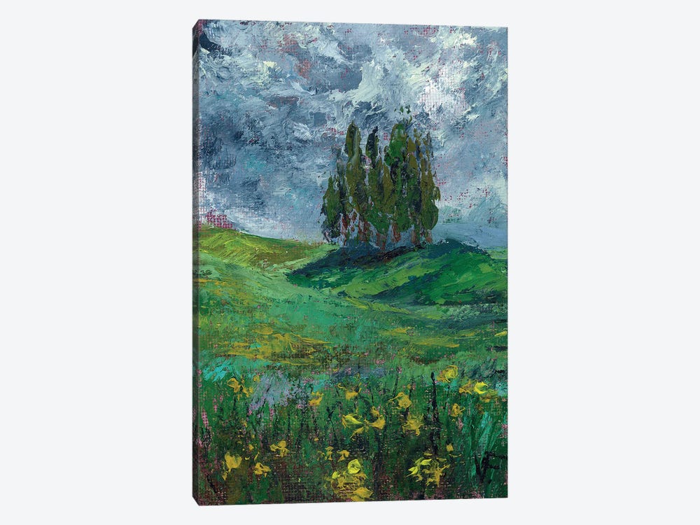 Tuscany Cypress Hills by Viktoriya Filipchenko 1-piece Canvas Art