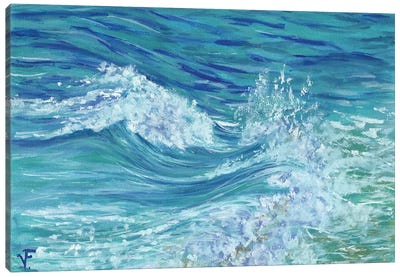 Wave Canvas Art Print - Viktoriya Filipchenko