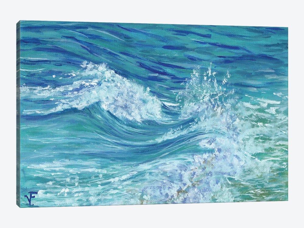 Wave by Viktoriya Filipchenko 1-piece Canvas Artwork