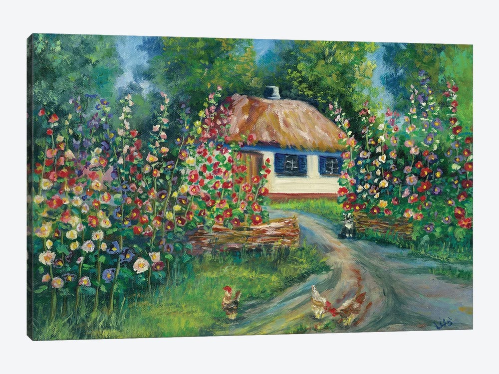Rural House by Viktoriya Filipchenko 1-piece Art Print