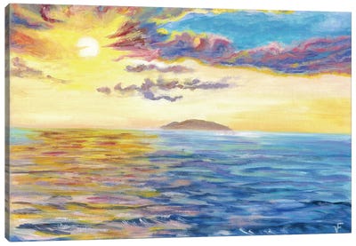 Warm Sunset Canvas Art Print - Viktoriya Filipchenko