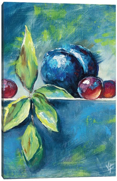 Fruit Still Life Canvas Art Print - Viktoriya Filipchenko