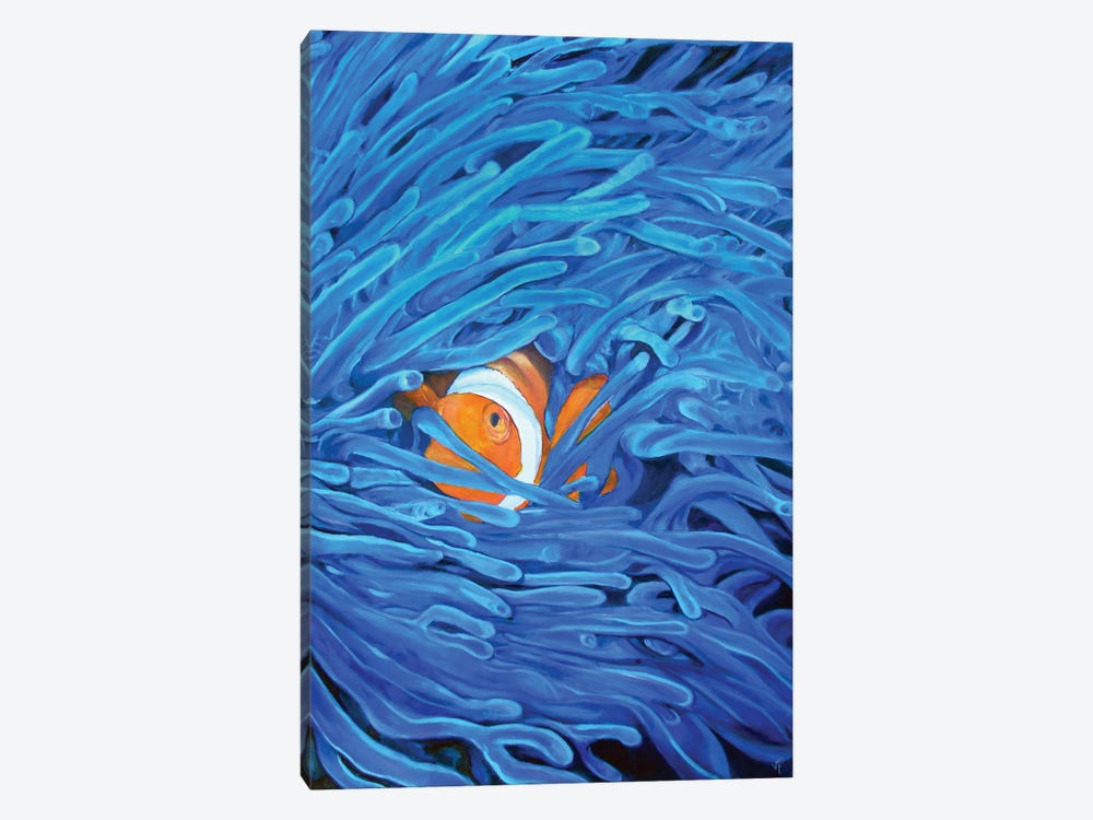 Clownfish by Viktoriya Filipchenko 1-piece Canvas Art Print