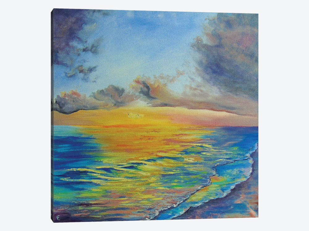 The Sunset by Viktoriya Filipchenko 1-piece Canvas Art